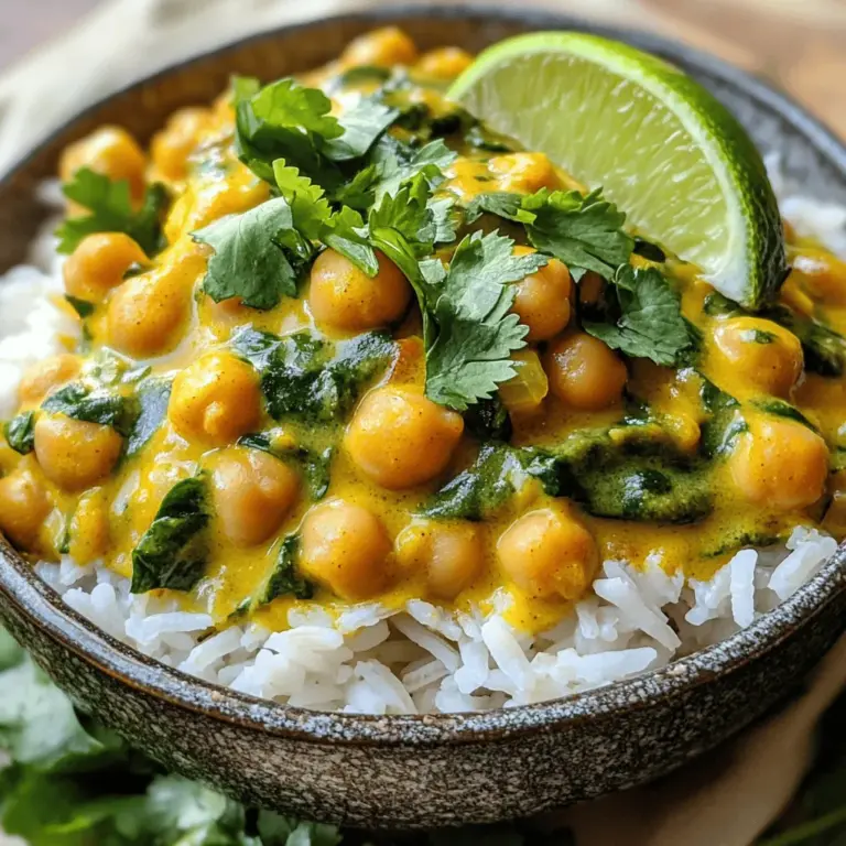 As the world increasingly embraces the benefits of plant-based diets, chickpeas have emerged as a superstar ingredient, capturing the hearts and palates of health enthusiasts and culinary explorers alike. Rich in protein, fiber, and essential nutrients, these little legumes are not only versatile but packed with flavor. They serve as the perfect foundation for a myriad of dishes, one of which is the Tropical Creamy Coconut Chickpea Curry. This recipe combines the delightful creaminess of coconut with the hearty texture of chickpeas, creating a dish that is as nourishing as it is delicious.