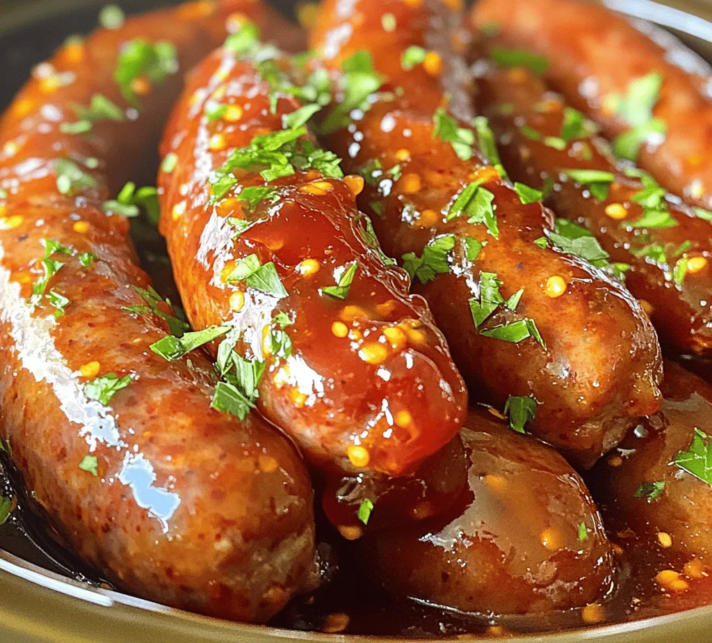 If you're looking for the perfect appetizer to wow your guests at your next gathering, look no further than Sassy Sweet & Spicy Crockpot Cocktail Links. These delicious, bite-sized sausages are not only irresistibly tasty but also incredibly easy to prepare, making them a go-to choice for parties, game days, or family get-togethers. The unique combination of sweet and spicy flavors creates a delightful explosion on the palate that will keep your guests coming back for seconds.