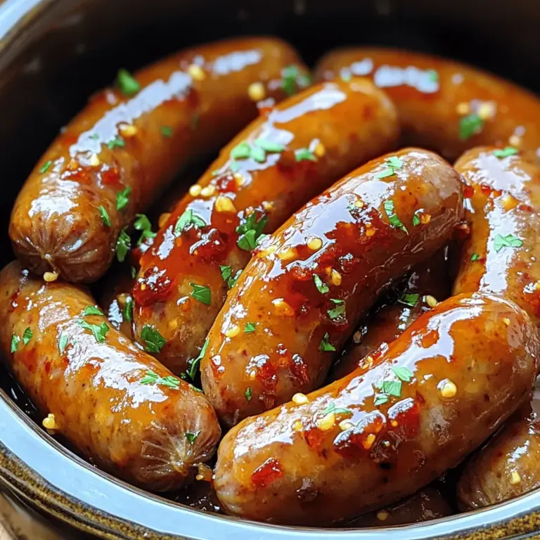 If you're looking for the perfect appetizer to wow your guests at your next gathering, look no further than Sassy Sweet & Spicy Crockpot Cocktail Links. These delicious, bite-sized sausages are not only irresistibly tasty but also incredibly easy to prepare, making them a go-to choice for parties, game days, or family get-togethers. The unique combination of sweet and spicy flavors creates a delightful explosion on the palate that will keep your guests coming back for seconds.