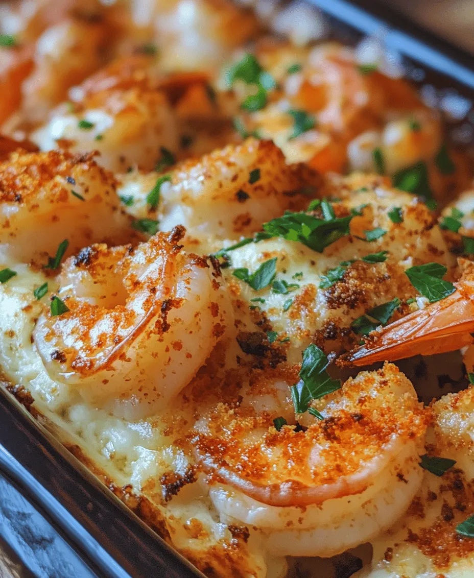 Creating a delicious Garlic Shrimp Gratin starts with knowing the ingredients that contribute to its rich flavor profile. Each component plays a vital role in the overall taste and texture of the dish.