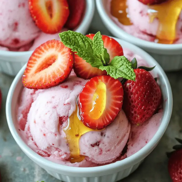 As the temperatures rise and summer approaches, many of us begin to crave refreshing treats that can cool us down while still being mindful of our health. Frozen yogurt has become a popular choice for those looking for a guilt-free dessert alternative. It's lighter than traditional ice cream, often lower in calories, and can be made with wholesome ingredients that offer nutritional benefits. Among the myriad of flavors available, Berry Bliss Strawberry Frozen Yogurt stands out as a delightful option that combines the sweetness of fresh strawberries with the creaminess of Greek yogurt. This recipe not only satisfies your sweet tooth but also provides a burst of summer flavor that is both delicious and nutritious.