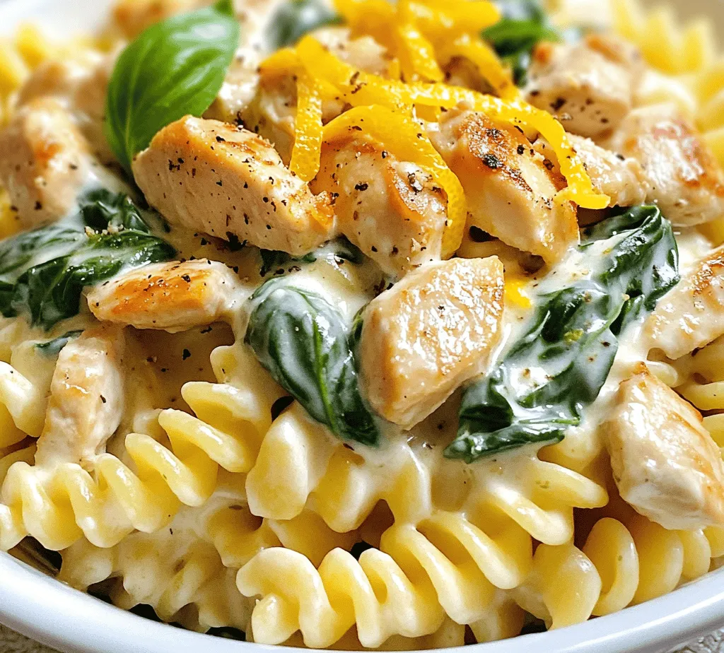 Creamy Ricotta Chicken Pasta is a delightful dish that seamlessly marries the richness of creamy ricotta cheese with the satisfying texture of pasta. This dish not only pleases the palate but also appeals to the senses with its beautiful presentation and aromatic blend of ingredients. It’s a fantastic choice for anyone looking for a comforting meal that doesn't compromise on flavor or nutrition.