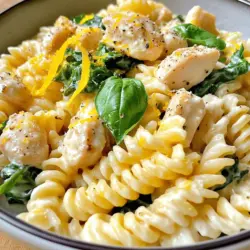 Creamy Ricotta Chicken Pasta is a delightful dish that seamlessly marries the richness of creamy ricotta cheese with the satisfying texture of pasta. This dish not only pleases the palate but also appeals to the senses with its beautiful presentation and aromatic blend of ingredients. It’s a fantastic choice for anyone looking for a comforting meal that doesn't compromise on flavor or nutrition.