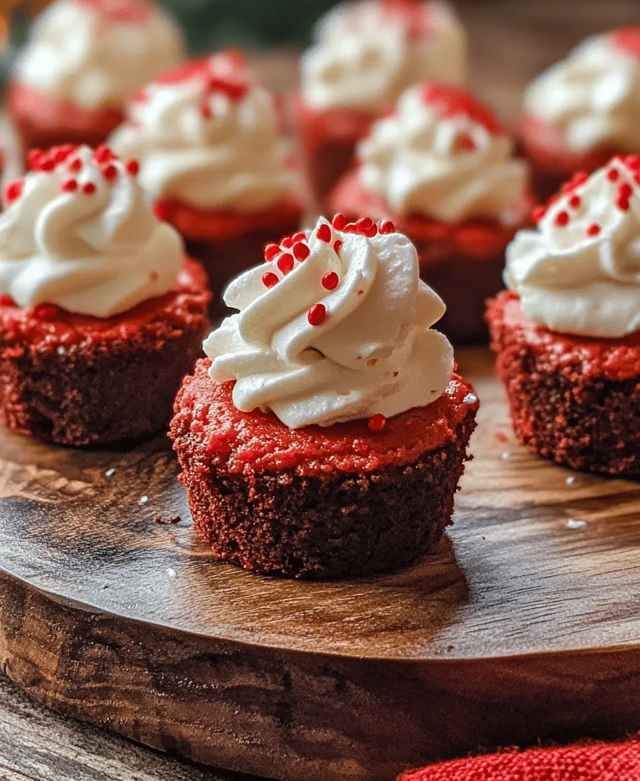 Red velvet desserts have taken the culinary world by storm with their striking color and delightful flavor. Their unique combination of cocoa and a hint of tanginess from buttermilk creates a flavor profile that is both rich and inviting. This dessert has transitioned from traditional cakes to a variety of forms, including cookies, brownies, and now, delectable cheesecake bites. The popularity of red velvet treats is evident in bakeries and home kitchens alike, making them a favorite choice for celebrations and special occasions.