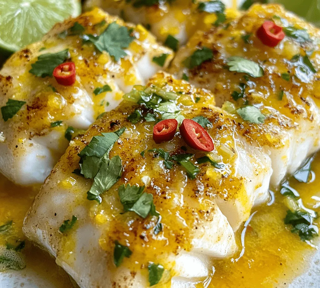 In the world of culinary delights, few dishes can transport you to a tropical paradise quite like Tropical Grouper with Spicy Coconut-Ginger Sauce. This vibrant recipe combines the flaky goodness of grouper fillets with a rich and zesty sauce that tantalizes the taste buds. The fusion of fresh flavors—coconut, ginger, and spices—creates a symphony of taste that is both refreshing and satisfying. This dish not only brings the essence of the tropics to your dining table but also embodies the spirit of healthy eating, making it an excellent choice for any occasion.