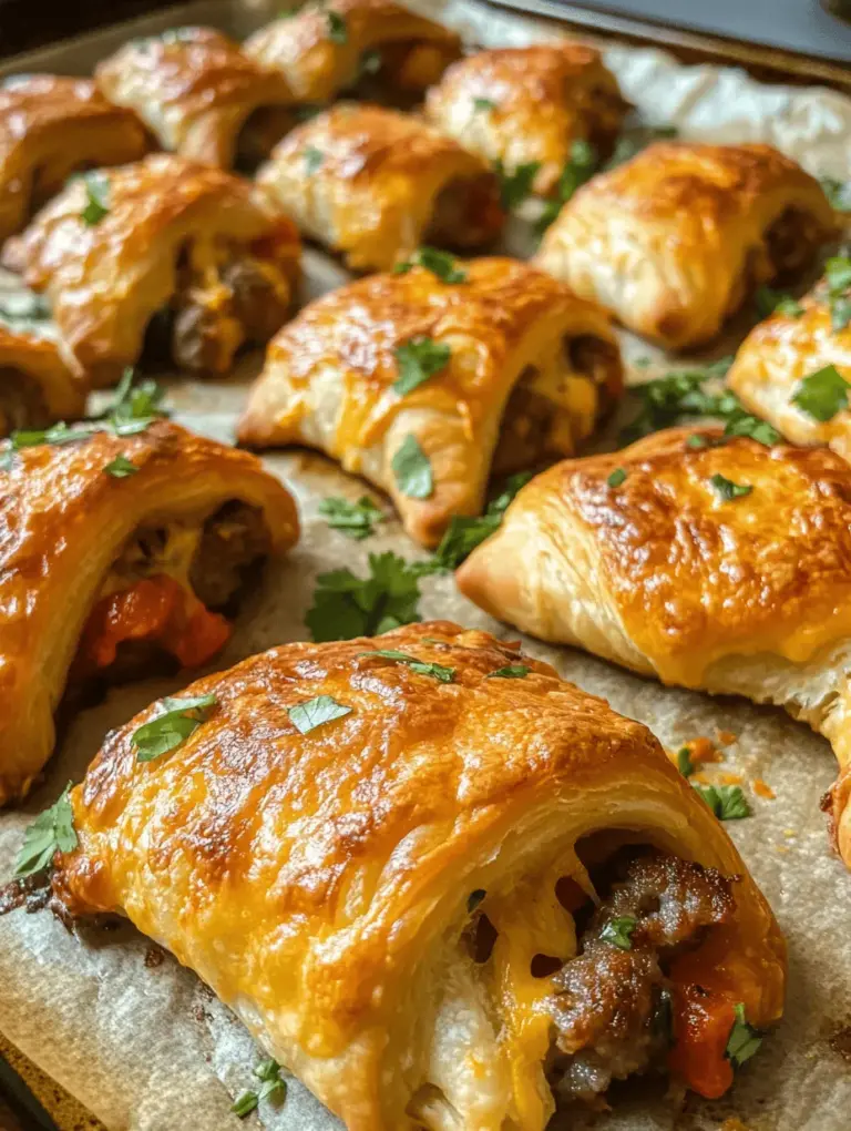 To create the perfect Rotel Sausage and Cream Cheese Crescents, it's essential to understand the role each ingredient plays in forming the dish's signature flavor and texture. Here's a closer look at the key components: