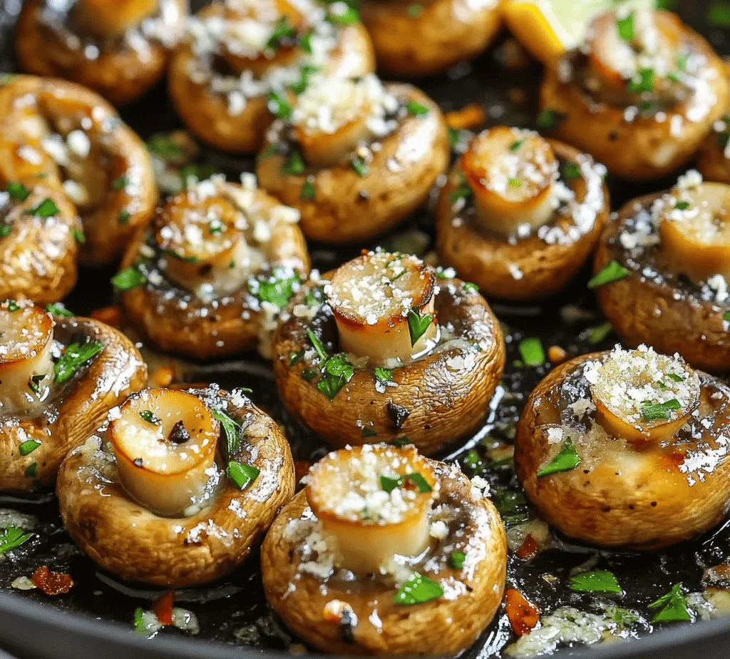 Sizzling Garlic Parmesan Mushrooms is a dish that captures the essence of comfort food while remaining light and refreshing. This delightful recipe combines the earthy flavor of fresh mushrooms with the aromatic intensity of garlic and the rich, savory notes of Parmesan cheese. Whether you’re preparing a family meal or hosting friends, these mushrooms serve as an irresistible side dish or a tantalizing appetizer that will impress your guests and awaken your taste buds.