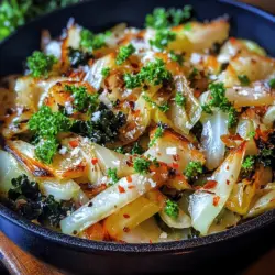 Before diving into the preparation steps, it is essential to understand the nutritional benefits of each ingredient in the Garlic Sautéed Cabbage Kale Skillet. Each component plays a crucial role not only in flavor but also in promoting health.