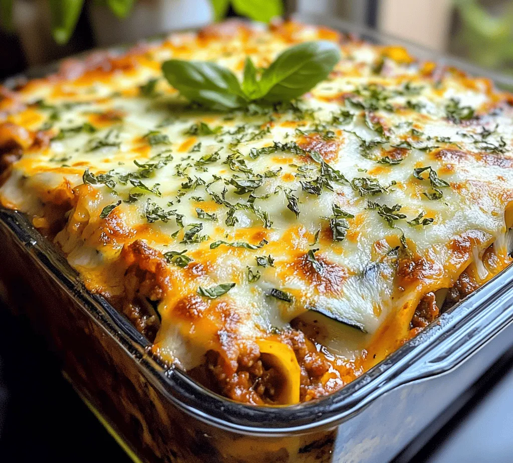 Before diving into the preparation of Zucchini Lasagna, it's essential to understand the primary ingredients that contribute to its health benefits and flavorful profile. Each component plays a crucial role in creating a balanced, wholesome dish. Let’s take a closer look at the stars of this recipe.