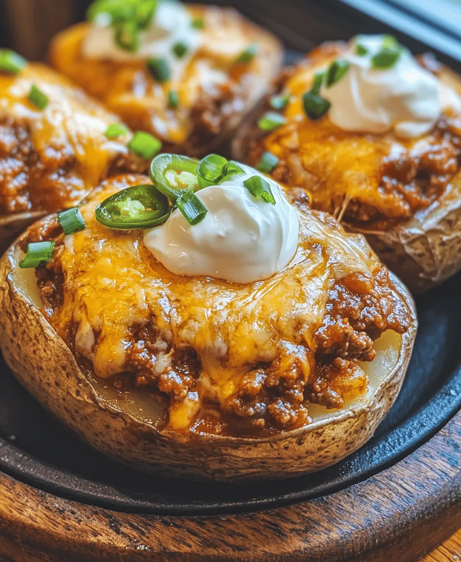 To create the best Spicy Chili Cheese Baked Potatoes, it’s essential to understand the key components that contribute to the overall flavor and texture of this delectable dish.