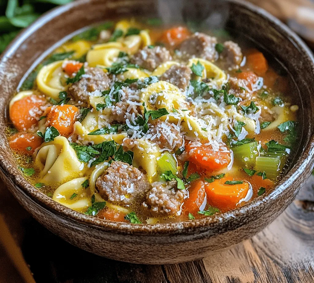 As the temperatures dip and the days grow shorter, there's nothing quite like a warm bowl of soup to bring comfort and nourishment. One of the most delightful options for such occasions is Cozy Sausage Tortellini Soup. This heartwarming dish is a perfect blend of rich flavors and satisfying textures, making it an ideal choice for family dinners, gatherings, or cozy nights in.