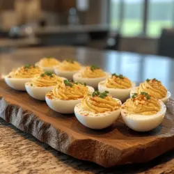 Deviled eggs are a timeless appetizer that has graced tables from casual picnics to elegant parties for generations. With their creamy filling nestled within tender egg whites, these delightful bites are not only visually appealing but also packed with flavor. Their popularity continues to soar, particularly during gatherings, holidays, and celebrations, where they often become the star of the spread. With their versatility and ease of preparation, deviled eggs present a simple yet delicious option that appeals to a wide array of palates.