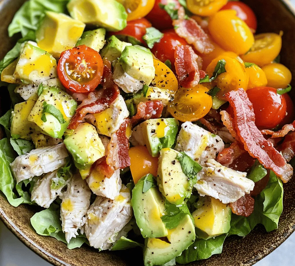 In a world where healthy eating often feels like a chore, our Easy Healthy BLT Chicken Salad emerges as a refreshing and flavorful solution. This delightful dish reimagines the classic BLT sandwich by combining its beloved elements—crispy bacon, fresh lettuce, and juicy tomatoes—with the wholesome goodness of tender chicken and creamy avocado. Not only does this salad deliver a burst of vibrant flavors, but it is also remarkably easy to prepare, making it the perfect option for busy weeknights or a light, nutritious lunch.