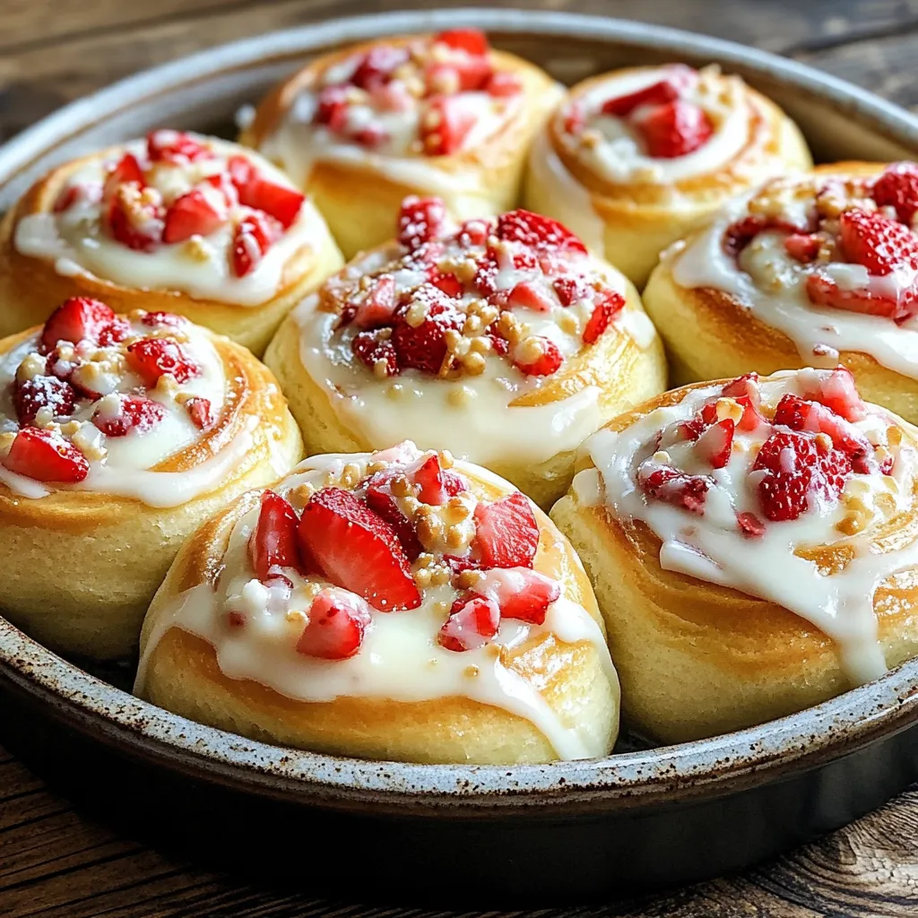 If you're a fan of desserts, then you're likely familiar with the indulgent delight that is cheesecake. Now, imagine taking that creamy, rich goodness and wrapping it into a fluffy sweet roll. That’s precisely what Strawberry Cheesecake Sweet Rolls offer—a harmonious blend of two beloved desserts that will leave your taste buds craving more. The soft, pillowy rolls are filled with a luscious cream cheese mixture and topped with a sweet strawberry glaze, making them not just a treat for the stomach but also a feast for the eyes.