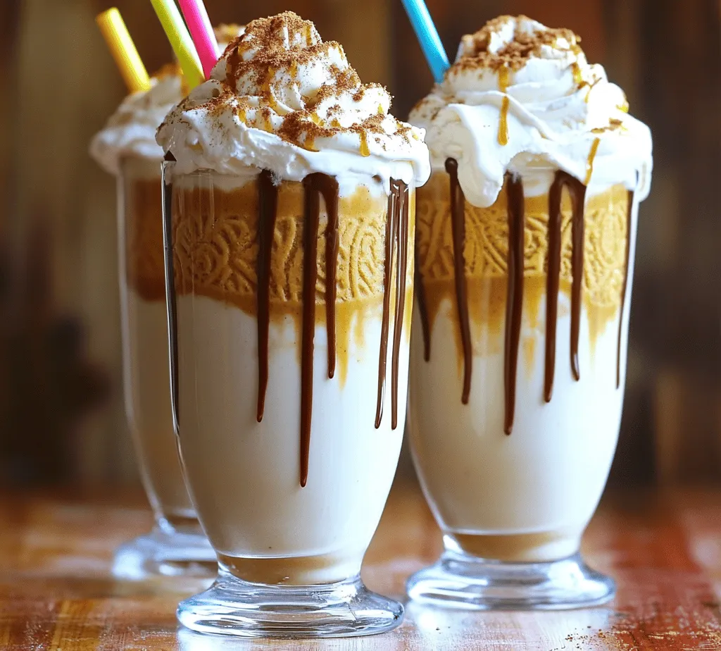 Delve into the delightful world of indulgent desserts with the Lotus Biscoff Freakshake, a sweet treat that combines creamy vanilla ice cream with the uniquely spiced flavor of Biscoff cookies. This visually stunning and deliciously rich shake is perfect for any occasion, whether it be a family gathering, a special celebration, or just a well-deserved treat after a long day. The Lotus Biscoff Freakshake is not only an incredibly satisfying dessert but also a feast for the eyes, making it an ideal addition to your dessert repertoire.