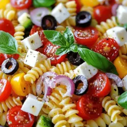 Pasta salad is one of those versatile dishes that can effortlessly transition from a humble side to a star attraction at any gathering. Whether served at a summer barbecue, a family picnic, or a cozy potluck, pasta salad brings a delightful burst of flavors and textures that appeal to all ages. Among the myriad of pasta salad recipes, the "Creamy Italian Pasta Salad with a Twist" stands out as a refreshing variation that combines traditional Italian ingredients with a creamy dressing that elevates the entire dish.