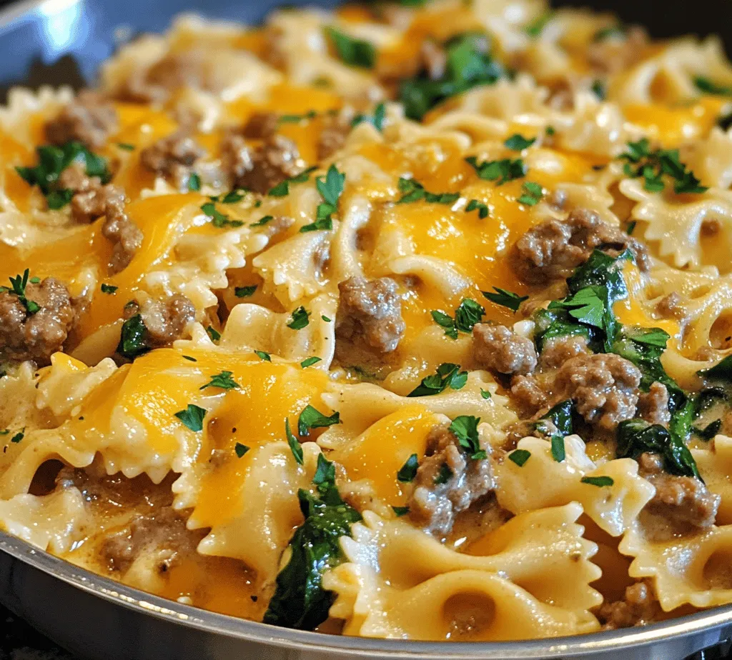 When it comes to comfort food, few dishes can rival the warm embrace of a creamy pasta meal. As the seasons change and the chill in the air beckons for hearty cuisine, creamy dishes evoke a sense of warmth and satisfaction that is hard to resist. One such dish that perfectly embodies this essence is Creamy Beef and Bowtie Pasta. This delightful recipe combines the rich flavors of seasoned ground beef with the velvety texture of a creamy sauce, all enveloped by the unique shape of bowtie pasta.