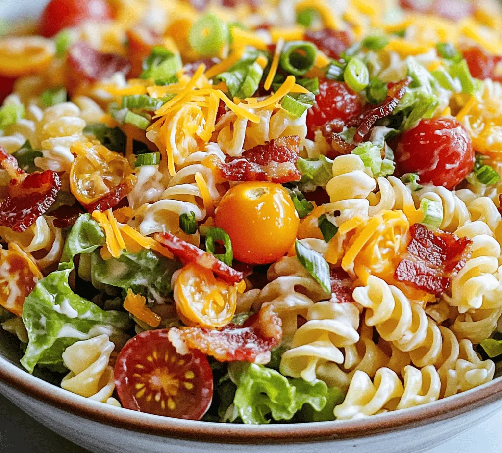 When the warm weather rolls in, there’s nothing quite like a refreshing and hearty dish to bring everyone together. Enter the BLT Pasta Salad—an enticing combination of flavors and textures that celebrates the classic flavors of a BLT sandwich, all while delivering the comfort of pasta. This vibrant salad has quickly gained popularity at summer gatherings, potlucks, and backyard barbecues, making it a staple for those looking to impress their guests without spending hours in the kitchen.