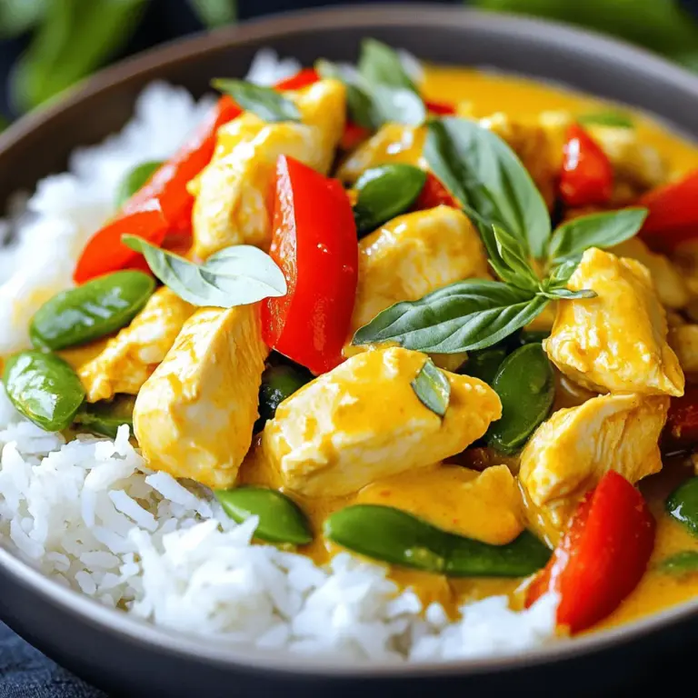 Thai Chicken Curry with Coconut Milk is a delectable dish that beautifully combines the rich flavors of coconut, fragrant spices, and tender chicken. This recipe not only offers a quick and easy way to enjoy a taste of Thailand but also provides a nutritious meal packed with protein and vegetables. The harmony of flavors, textures, and aromas makes this curry a favorite among home cooks seeking to replicate authentic Thai cuisine in their own kitchens. In this article, we will explore the origins of Thai curry, the health benefits of its ingredients, and offer a step-by-step guide to creating this delicious dish.