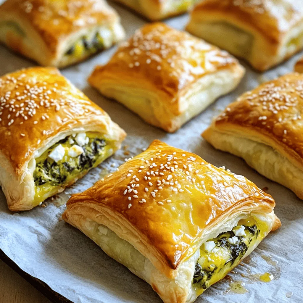 Discover the delightful world of savory snacks with our Savory Spinach and Feta Stuffed Puff Pastry recipe. This delectable dish combines the rich flavors of fresh spinach and creamy cheeses, nestled within flaky puff pastry, making it the perfect appetizer for any gathering or a tasty treat for yourself. Whether you’re hosting a party, bringing a dish to a potluck, or simply indulging in a comforting snack at home, this recipe is sure to impress both your palate and your guests.