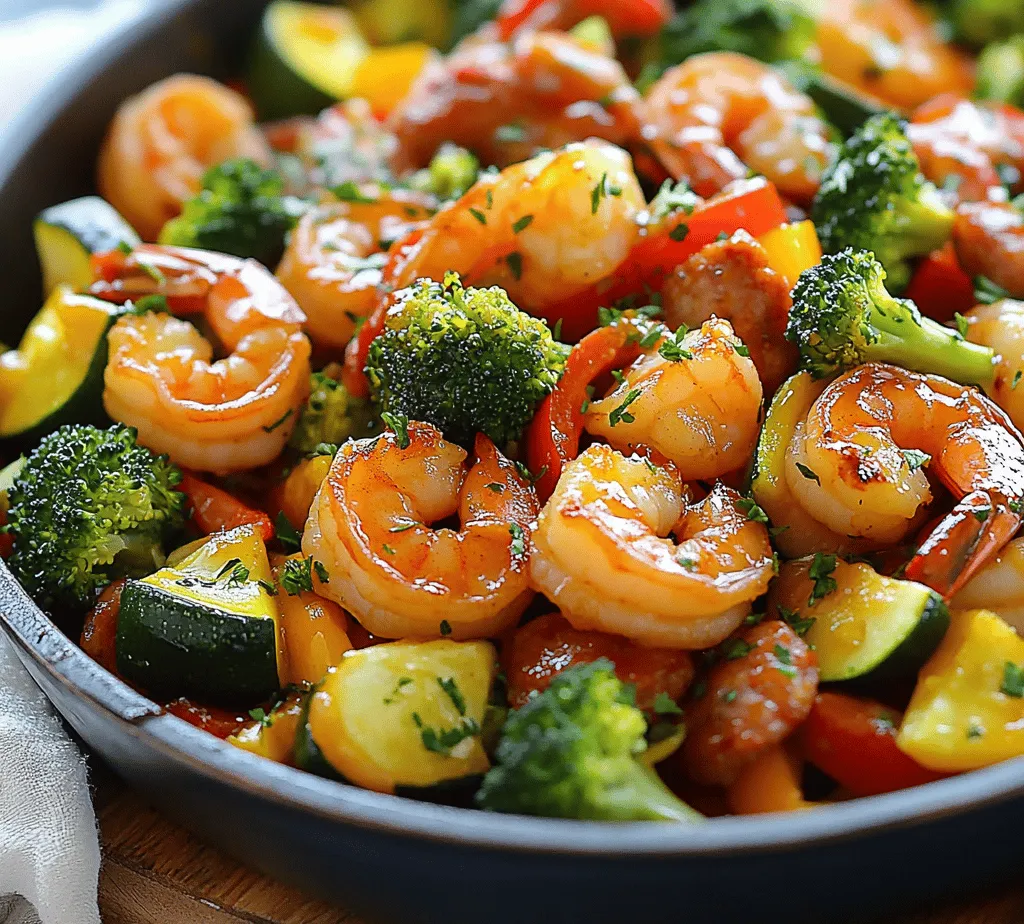 In today's fast-paced world, the quest for quick, delicious, and nutritious meals has become a fundamental aspect of our culinary endeavors. One standout dish that embodies these qualities is Easy Honey Garlic Shrimp with Sausage & Veggies. This vibrant and flavorful recipe not only satisfies your taste buds but also caters to your busy lifestyle, allowing you to whip up a satisfying meal in no time.