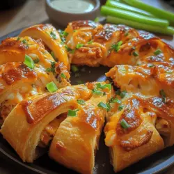 Before diving into the step-by-step process, it's essential to understand the key ingredients that make the Buffalo Chicken Crescent Ring both flavorful and satisfying. Each component plays a significant role in achieving the perfect blend of textures and tastes.