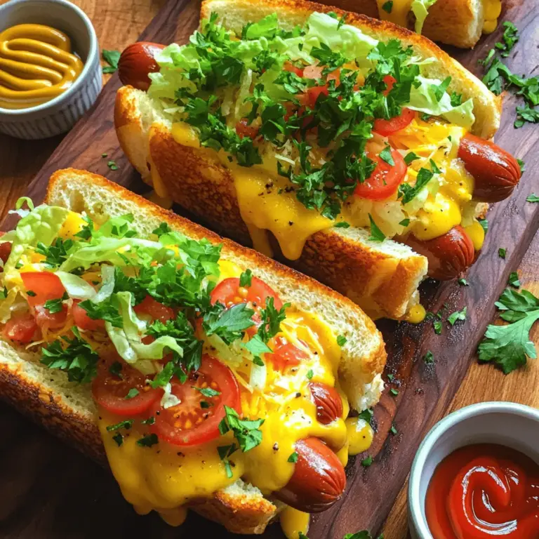 In the world of comfort food, few combinations can rival the delightful union of grilled cheese sandwiches and hot dogs. Enter the Grilled Cheese Hot Dog—a creative fusion that brings together the best of both culinary worlds into one mouthwatering dish. This recipe is not only a feast for the taste buds but also a visual treat, making it a perfect addition to any gathering, whether it's a family reunion, a lively game day, or a simple weeknight dinner.