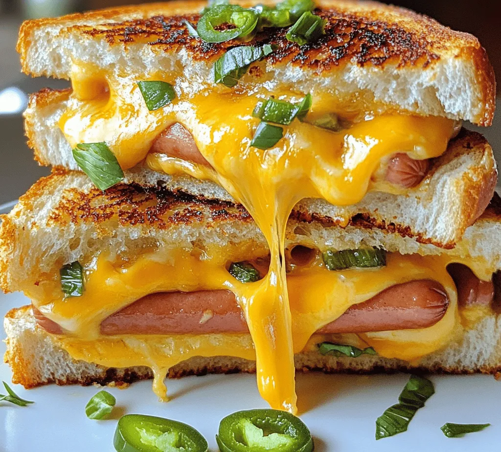 Imagine biting into a savory creation that perfectly balances the hearty satisfaction of a classic grilled cheese sandwich with the indulgent flavor of a juicy hot dog. Enter the Sizzling Hot Dog Grilled Cheese—a dish that redefines comfort food by marrying two beloved staples into one mouthwatering meal. This innovative recipe offers a delightful combination of crunchy, buttery bread enveloping melty cheese and flavorful hot dogs, creating a satisfying experience for your taste buds.