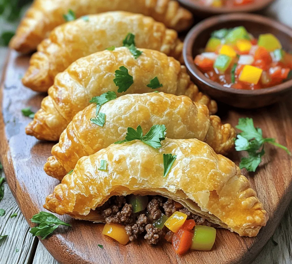 Empanadas are a beloved staple in Latin American cuisine, celebrated for their delightful combination of crispy pastry and savory fillings. From street vendors to family gatherings, these hand-held pockets of goodness have won hearts and stomachs alike. Among the many variations, Beefy Delight Empanadas stand out for their rich, flavorful filling made with ground beef and a medley of aromatic vegetables and spices. Whether served as an appetizer, snack, or main course, these empanadas are sure to please any crowd.