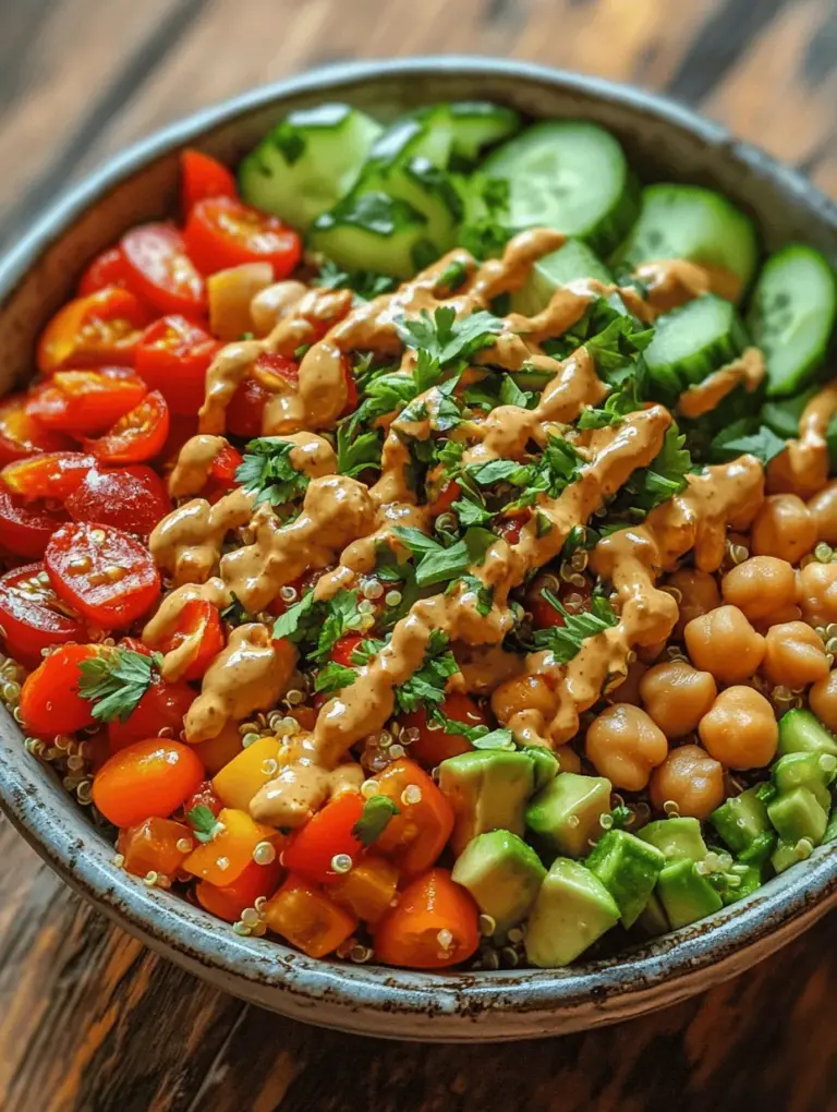 In today's health-conscious world, finding quick and nutritious meals is essential for busy individuals and families. With a growing focus on plant-based diets, the demand for meals that are not only healthy but also flavorful is at an all-time high. This Quinoa and Chickpea Salad with Peanut Dressing is a perfect embodiment of this trend. Packed with protein and fiber, it offers a refreshing option that is both satisfying and easy to prepare.