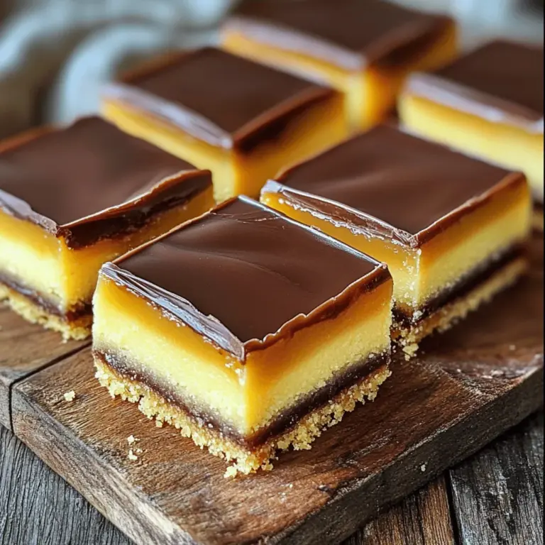 If you're looking for a decadent dessert that perfectly balances rich flavors and delightful textures, look no further than the Luxurious Millionaire Shortbread Delight. This indulgent treat has captured the hearts of dessert lovers around the world, thanks to its irresistible combination of a buttery shortbread base, a velvety caramel layer, and a smooth chocolate topping. Each bite offers a satisfying crunch, followed by a creamy, sweet experience that lingers on the palate.