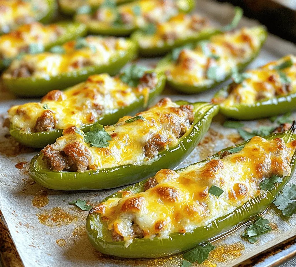 Stuffed jalapeños have earned their place as one of the most beloved appetizers in culinary circles, celebrated for their perfect marriage of heat and flavor. These spicy little bites can elevate any occasion, whether it's a casual gathering, a festive party, or the ever-popular game day. Among the myriad of ways to stuff these vibrant peppers, Sizzling Sausage Stuffed Jalapeños stand out as a mouthwatering favorite. This recipe showcases a delightful blend of savory Italian sausage, creamy cheeses, and aromatic spices, creating a dish that tantalizes the taste buds and leaves guests craving more.