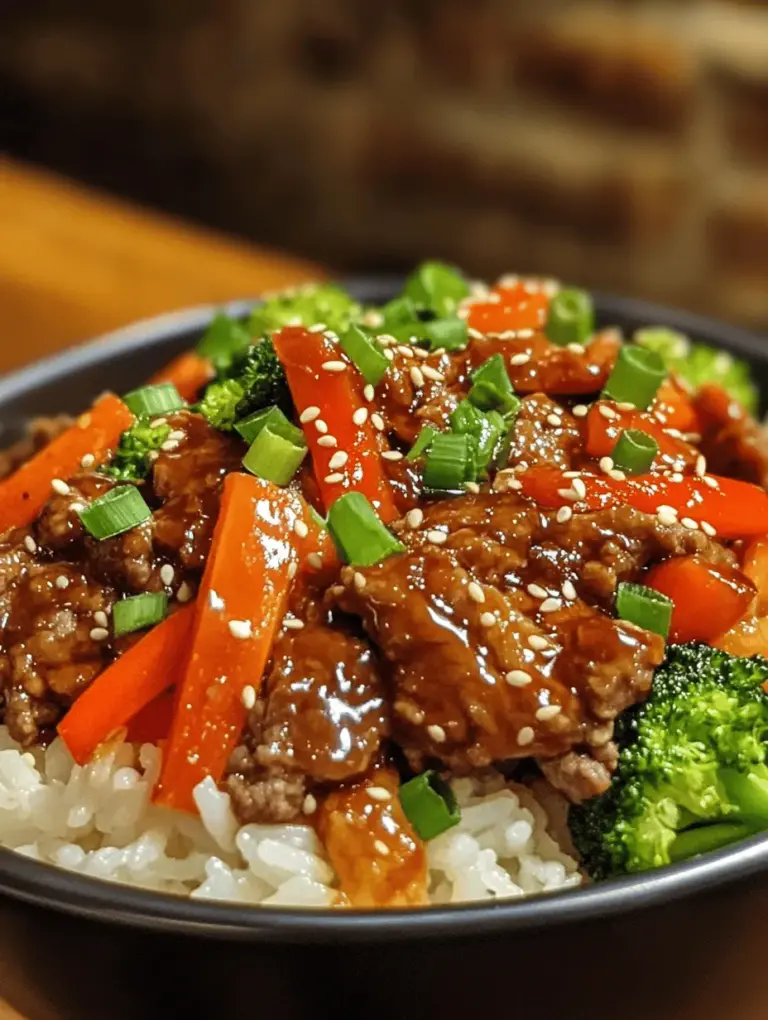 In today’s fast-paced world, finding time to prepare a nutritious and satisfying meal can often feel overwhelming. Enter the Crispy Beef Rice Bowl—a dish that beautifully brings together protein, vegetables, and grains in one convenient bowl. This delightful recipe not only caters to your taste buds but also addresses the need for quick and easy meal solutions, making it an ideal option for busy weeknight dinners or meal prep for the week ahead.