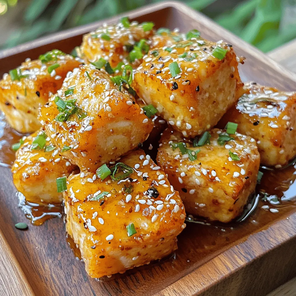 If you're a seafood enthusiast, you'll definitely want to add Crispy Honey Garlic Salmon Bites to your recipe repertoire. This dish perfectly balances a crunchy exterior with tender, flaky salmon and a mouthwatering sweet-savory sauce that will make your taste buds dance. The appeal of honey garlic salmon bites lies not only in their delightful flavor but also in their versatility; they can be served as an appetizer at your next gathering or as a main course for a simple yet satisfying dinner. Whether you’re hosting a dinner party or looking for a quick weeknight meal, this recipe is sure to impress.