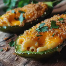 In the world of culinary innovation, using leftovers has become more than just a means to reduce waste—it's a trend that inspires creativity and deliciousness. One standout recipe that embodies this movement is Leftover Mac 'n' Cheese Stuffed Jalapenos. This dish takes the classic comfort food of macaroni and cheese and elevates it to new heights by transforming it into a spicy, flavor-packed appetizer or snack. Imagine the creamy, cheesy goodness of macaroni and cheese enveloped in the bold, zesty taste of jalapeños. This combination not only tantalizes the taste buds but also offers a unique experience that’s perfect for gatherings or family meals.