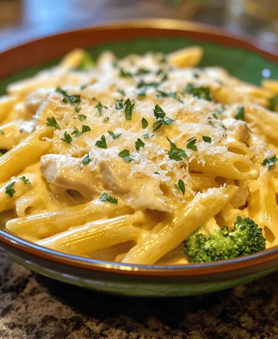 In the world of comforting meals, few dishes can compete with the rich and creamy allure of pasta. This Creamy Broccoli and Chicken Penne recipe combines tender chicken, vibrant broccoli, and perfectly cooked penne pasta, all enveloped in a luscious cream sauce. Not only does this dish tantalize the taste buds with its delightful combination of flavors, but it also serves as a nutritious option that can easily be enjoyed by the whole family. Perfect for a family dinner or a cozy gathering with friends, this dish is not only satisfying but also packed with nutrition.