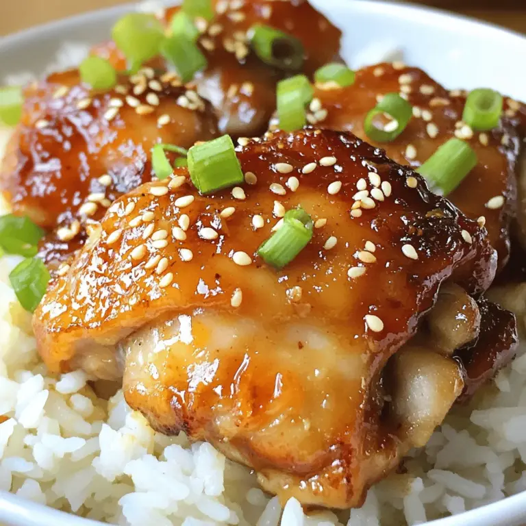 If you're on the lookout for a dish that exemplifies the perfect balance of sweet and savory, look no further than Sweet & Savory Honey Garlic Chicken. This delightful recipe combines the natural sweetness of honey with the umami richness of soy sauce, creating an irresistible glaze that infuses tender chicken with flavor. The harmony of these contrasting flavors makes this dish a favorite among home cooks and food enthusiasts alike.