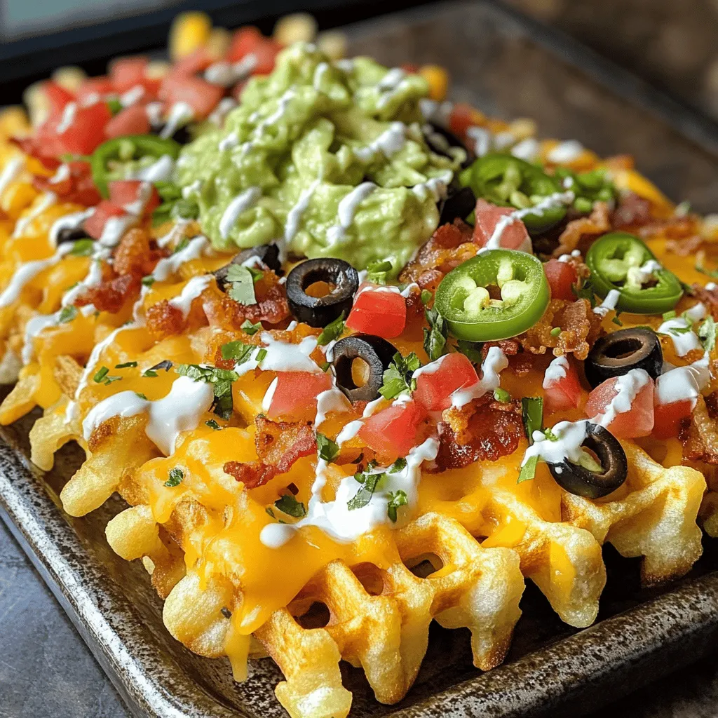 Before diving into the cooking process, it’s crucial to understand the key ingredients that come together to make Waffle Fry Nachos a standout dish. Each component plays a significant role in creating the perfect balance of flavors and textures, ensuring that every bite is a delicious adventure.