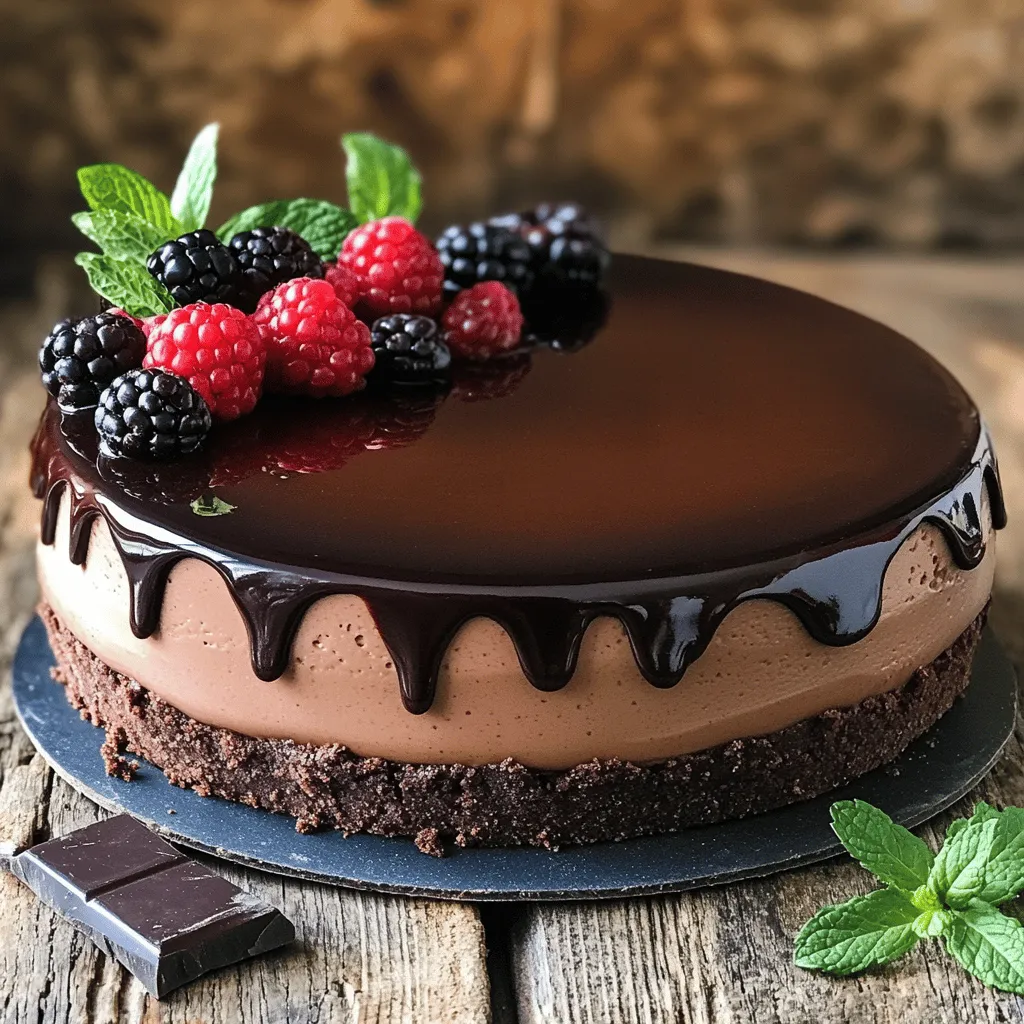 Chocolate Mousse Cheesecake: A Decadent Delight