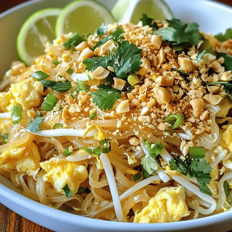 Discover the vibrant flavors of Thailand with our authentic Pad Thai recipe, a beloved dish that epitomizes the art of stir-frying. This classic street food combines the perfect balance of sweet, sour, and savory elements, making it a staple in Thai cuisine. Its unique flavor profile and satisfying textures have won hearts worldwide, transforming it into a favorite for Thai food enthusiasts and casual diners alike. Whether you're a seasoned cook or a beginner in the kitchen, this comprehensive guide will walk you through each step of creating a delicious Pad Thai that is sure to impress your family and friends. From selecting the right ingredients to mastering the stir-frying technique, we will provide you with everything you need to know for a perfect dish.