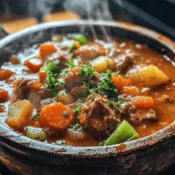 When the weather turns chilly, or life's stresses seem overwhelming, nothing provides solace quite like a warm bowl of Hearty Homemade Vegetable Beef Soup. This timeless dish is more than just a meal; it’s a comforting embrace that brings back memories of family gatherings and home-cooked meals. Packed with tender beef, a medley of fresh vegetables, and aromatic herbs, this soup is a culinary masterpiece that satisfies both the palate and the soul.