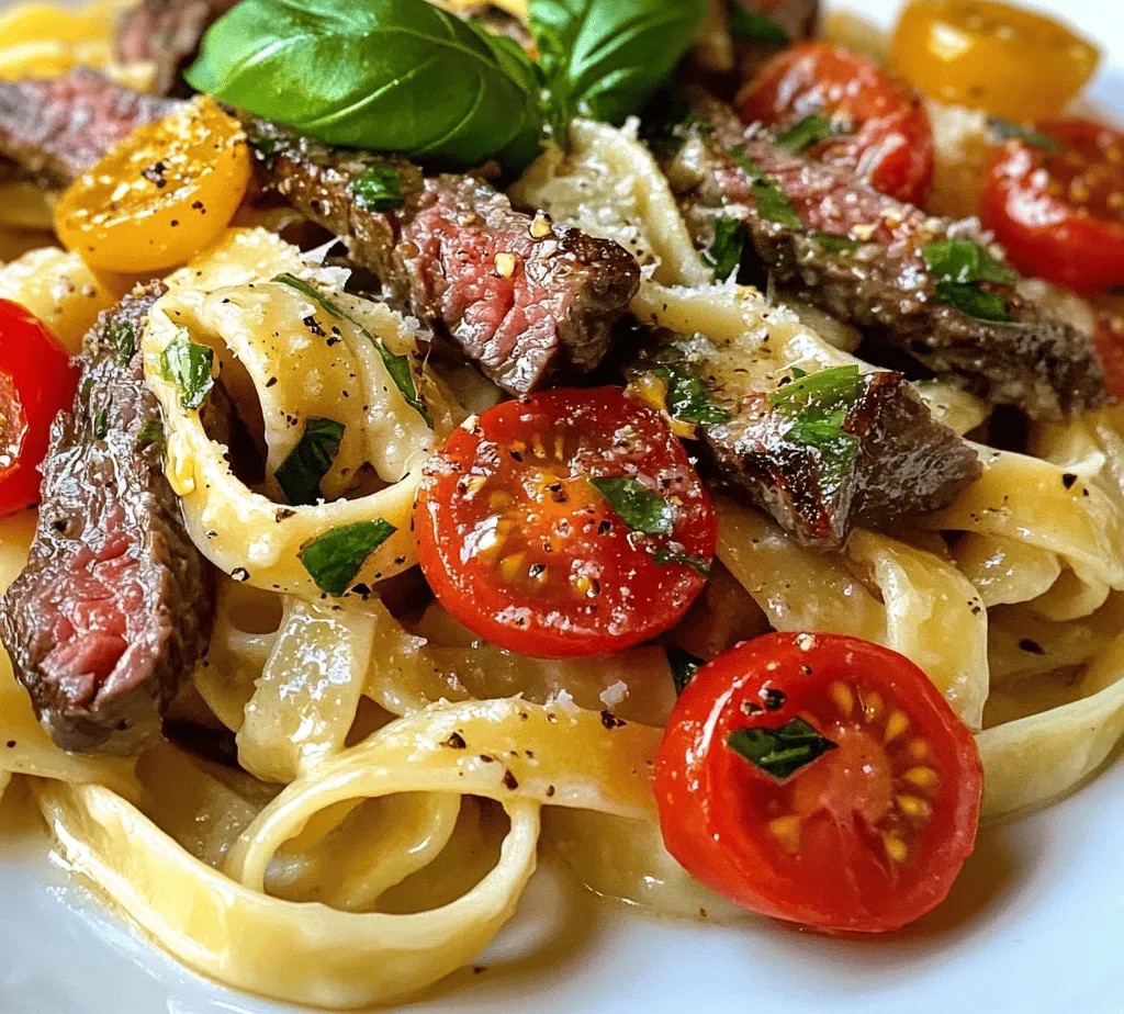 To master the savory steak pasta delight, it's crucial to understand the role each ingredient plays in the overall dish. Let’s take a closer look at the key components that come together to create this culinary masterpiece.