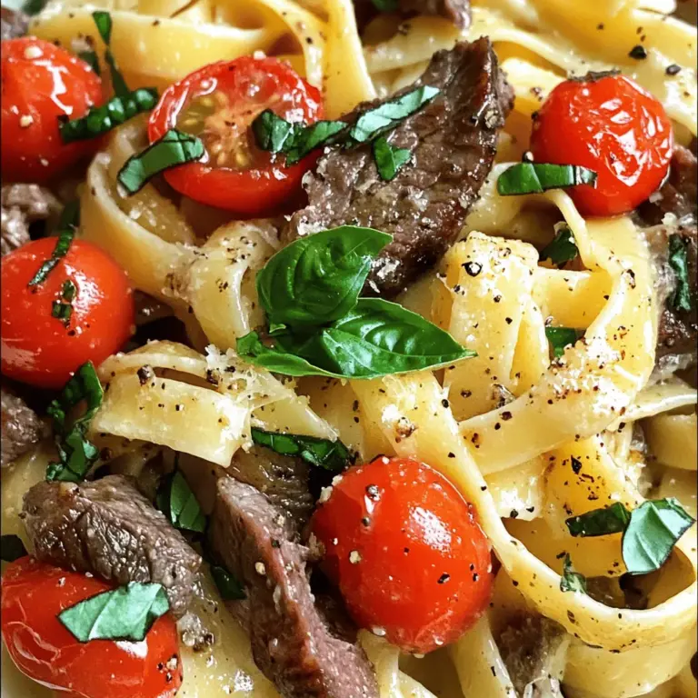 To master the savory steak pasta delight, it's crucial to understand the role each ingredient plays in the overall dish. Let’s take a closer look at the key components that come together to create this culinary masterpiece.