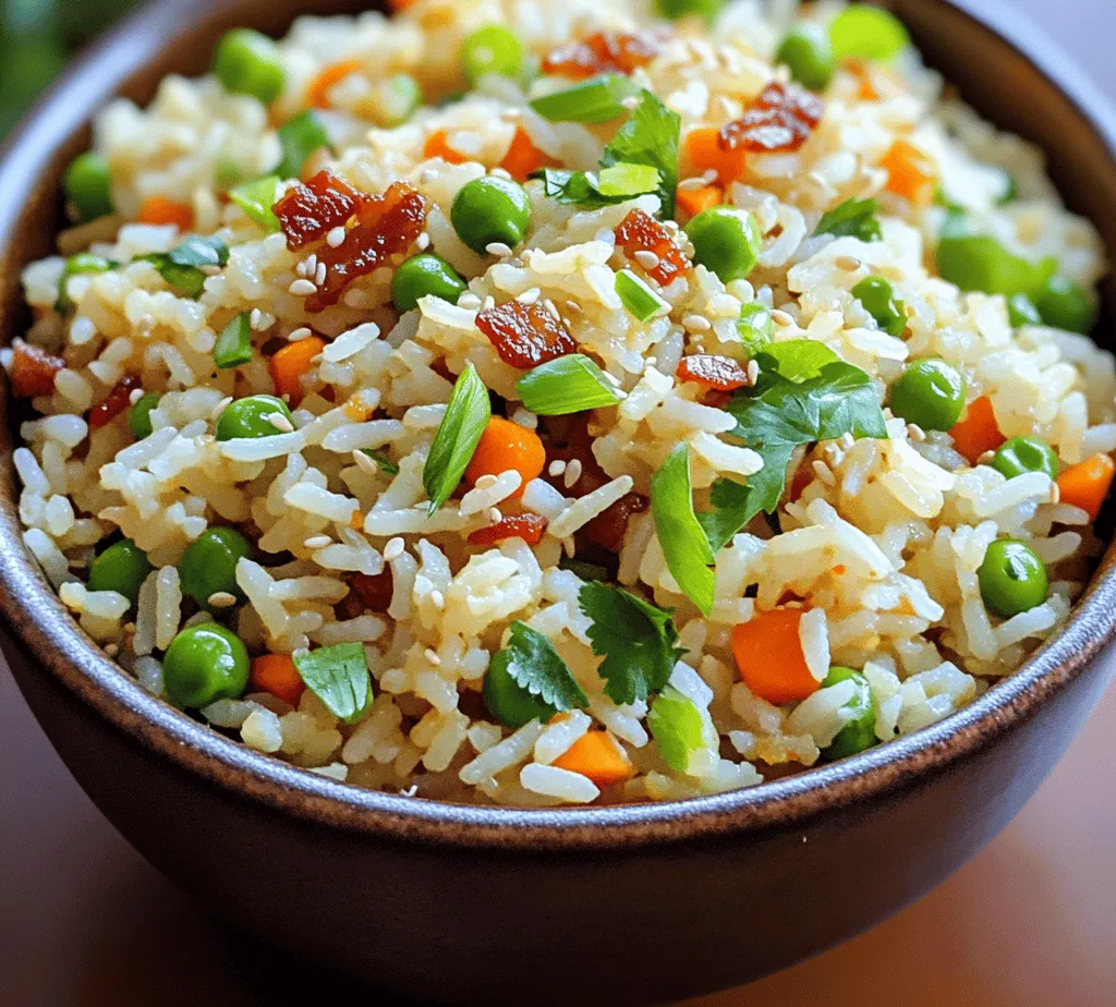 If you're a fan of takeout but want to indulge in a healthier, more customizable option, then this Better Than Takeout Bacon Fried Rice recipe is for you. This dish marries the savory richness of crispy bacon with the comforting texture of fried rice, creating a meal that is not only satisfying but also incredibly delicious. It's a perfect blend of flavors and textures that can easily rival your favorite takeout joint. Whether you're looking for a quick weeknight dinner or a dish to impress your family and friends, this bacon fried rice delivers on all fronts.