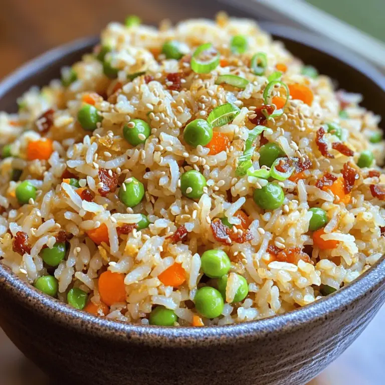 If you're a fan of takeout but want to indulge in a healthier, more customizable option, then this Better Than Takeout Bacon Fried Rice recipe is for you. This dish marries the savory richness of crispy bacon with the comforting texture of fried rice, creating a meal that is not only satisfying but also incredibly delicious. It's a perfect blend of flavors and textures that can easily rival your favorite takeout joint. Whether you're looking for a quick weeknight dinner or a dish to impress your family and friends, this bacon fried rice delivers on all fronts.