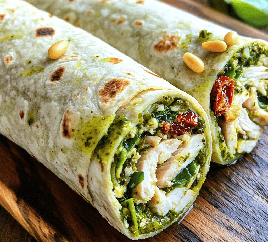 In today’s fast-paced world, finding quick and delicious meal options can feel like a challenge. With busy schedules and myriad responsibilities, many of us are on the lookout for meals that are not only easy to prepare but also nutritious and satisfying. Enter Chicken Pesto Wraps—a delightful dish that combines the savory flavors of chicken with the aromatic richness of pesto, all wrapped up in a soft tortilla. This recipe is perfect for lunch, dinner, or even as a hearty snack. In this article, we will take you through the delightful journey of creating these scrumptious wraps, providing detailed insights into the ingredients, preparation, and tips for making them your own.