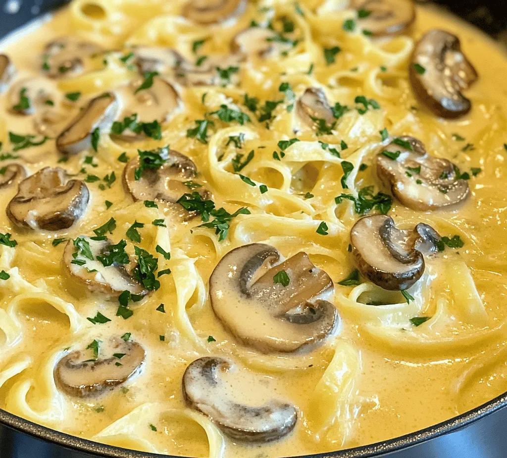 If you’re on the hunt for a meal that encapsulates comfort while being incredibly simple to prepare, look no further than One Pot Creamy Mushroom Pasta. This rich, flavorful dish marries the earthy flavors of fresh mushrooms with the creamy decadence of a cheese-infused sauce, all while being cooked in a single pot. The beauty of this recipe lies not only in its taste but also in its convenience—making it an ideal choice for busy weeknights, family dinners, or even an easy meal prep option for the week ahead.