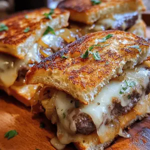 When it comes to comfort food, few dishes are as universally loved as the classic patty melt. This delightful sandwich combines the best elements of a burger and a grilled cheese, making it a perfect option for any meal of the day. With its crispy exterior and rich, savory filling, the patty melt has earned its place in the hearts (and stomachs) of food lovers everywhere. Today, we’ll take this beloved dish to new heights with a recipe for Caramelized Onion & Swiss Patty Melts, featuring sweet, golden onions and creamy Swiss cheese nestled between perfectly cooked patties.