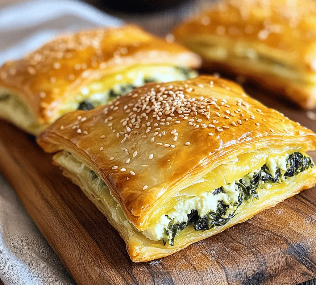 If you're on the hunt for a delightful snack that can easily transition from an appetizer to a satisfying main dish, look no further than Cheesy Spinach Delight Pockets. These irresistible pastries bring together a harmonious blend of flavors and textures, making them a universal favorite at gatherings, parties, or even as a cozy weeknight dinner. The best part? They are incredibly versatile, allowing you to enjoy them hot or cold, paired with a dipping sauce, or simply on their own.