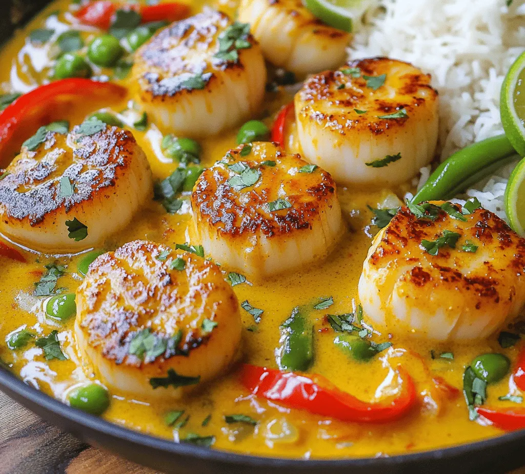 Seafood lovers are always on the hunt for delicious and innovative recipes that celebrate the ocean's bounty. Spicy Coconut Curry Scallops is one such dish that combines the rich, tender texture of scallops with the exotic flavors of coconut curry. This dish is not only a treat for the taste buds but also a feast for the eyes, showcasing vibrant colors and enticing aromas. The appeal of Spicy Coconut Curry Scallops lies in its exquisite balance of spice, creaminess, and fresh ingredients, making it a perfect meal for both casual dinners and special occasions.